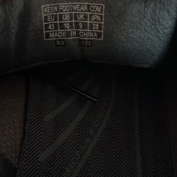 Keen hiking/trail casual sneakers Great condition Leather, anti slip woman’s 10 - Picture 7 of 10